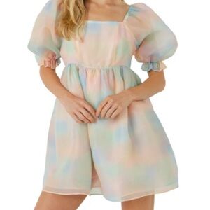 NWOT Endless Rose Womens Party Mini Babydoll Dress